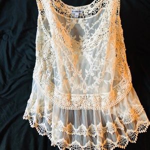 Express • Women’s Lace Tank Top